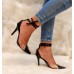     Sapato Scarpin Feminino Salto Fino C/Vinil Preto (PROMOÇÃO) - Sapato - Levit Calçados