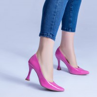     Sapato Scarpin Feminino Salto Taça Pink